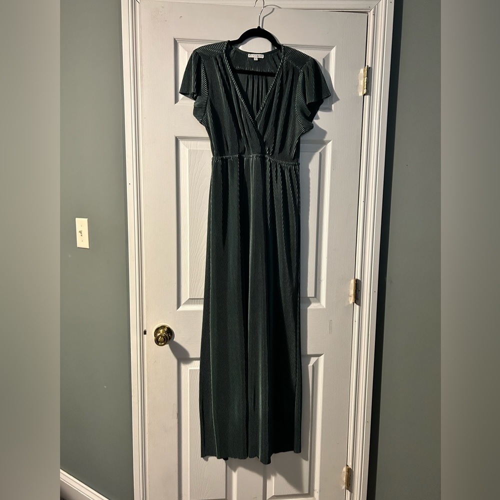 Baltic Born Dark Green Maxi Dress